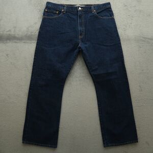Levi's Jeans Mens Size 38x30 Blue 517 Regular Bootcut 100% Cotton Denim Dark